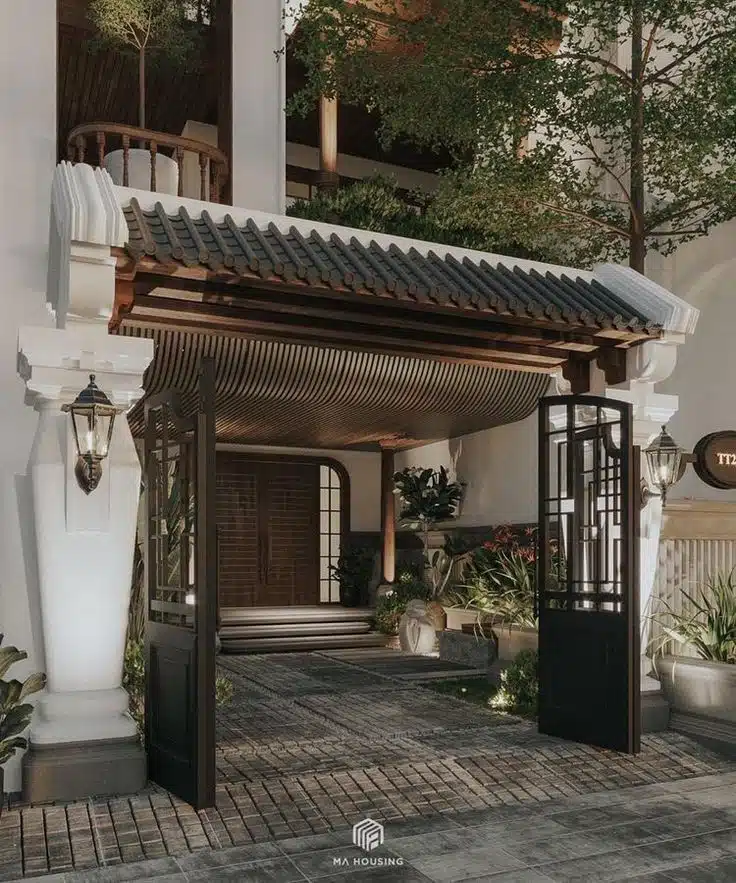 Không gian phong cách Đông Dương Indochine