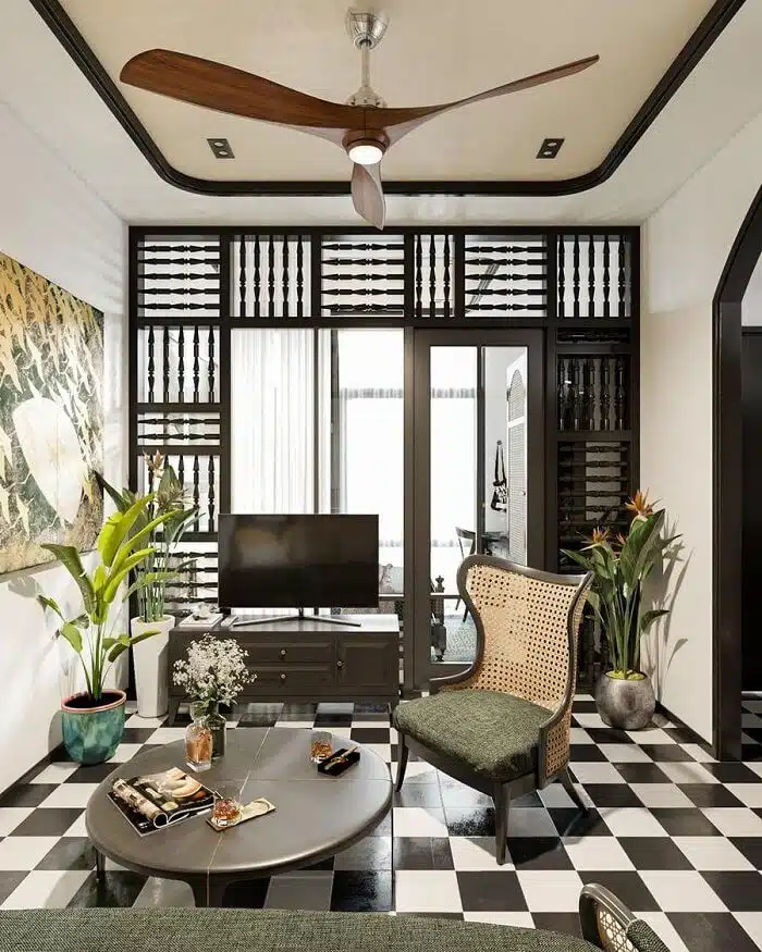 Không gian phong cách Đông Dương Indochine