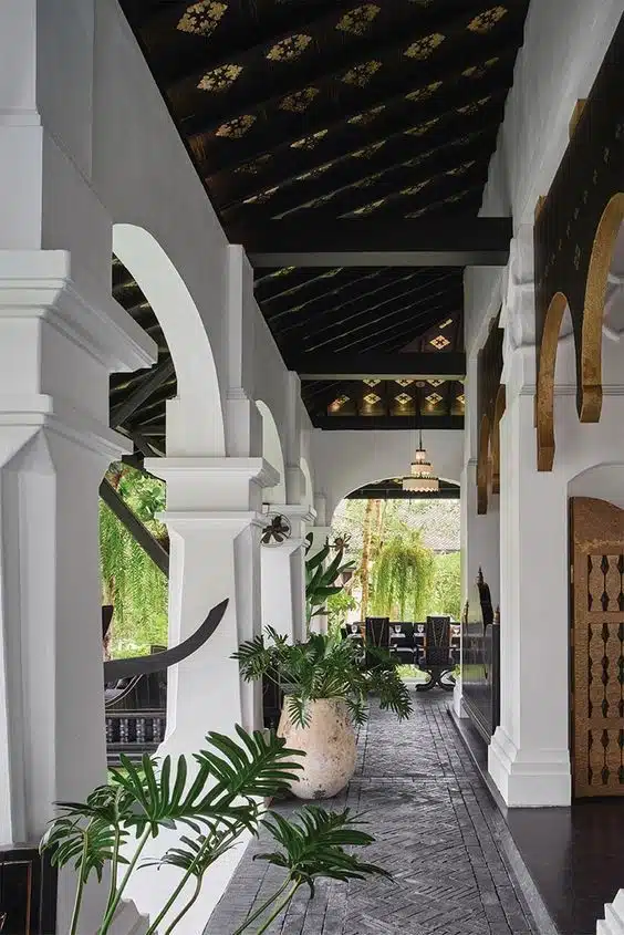 Không gian phong cách Đông Dương Indochine