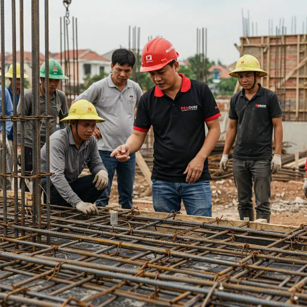 Thi công sàn văn phòng với vật liệu mới bền đẹp