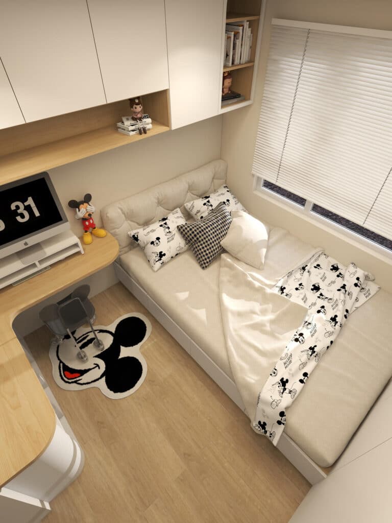 Không gian học tập cho trẻ em được tối ưu bởi Rehouse