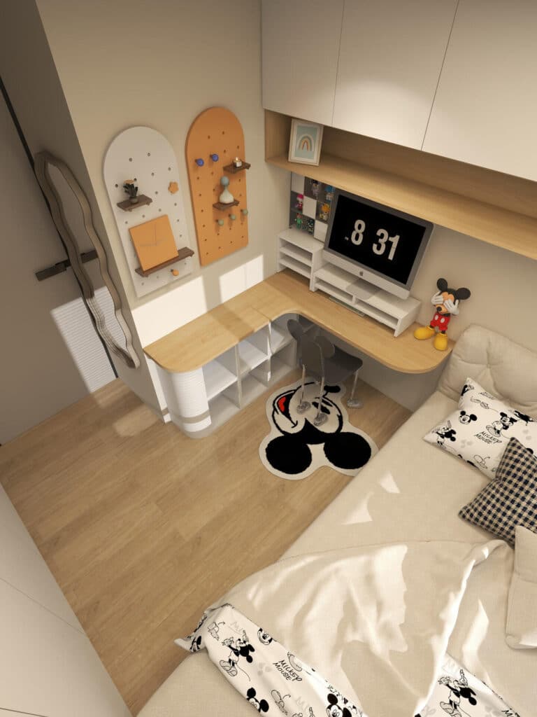 Thiết kế phòng trẻ em phong cách dễ thương – Rehouse thực hiện